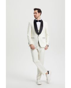 CCO Men's 3 Piece Tuxedo - Shawl Lapel - Clearance Outlet