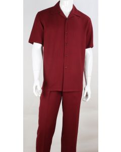 Canto Men's Outlet 2 Piece Walking Suit - Chest Pocket Solid