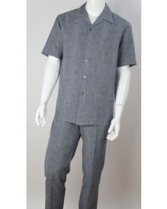 Royal Diamond Men's 2 Piece Walking Suit - Light Texture