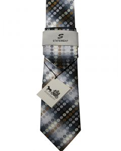 Statement Classic Tie Set- Polka Stripes