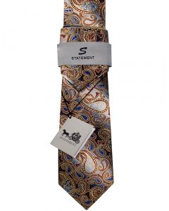 Statement Classic Tie Set- Textured Jacquard