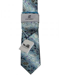Statement Classic Tie Set- Textured Jacquard