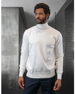 Statement Men's Long Sleeve Shirt - Turtle Neck Sweater