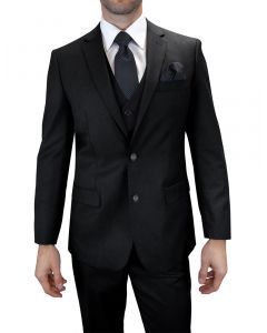 Statement Men's 100% Wool 3 Piece Suit - Bold Colors