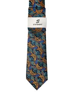 Statement Classic Tie Set- Vibrant Patterns