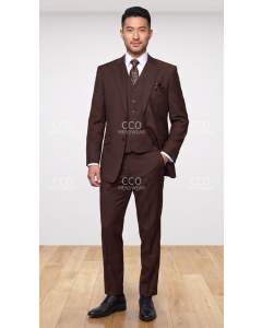 Brown Big and Tall Mens Suits