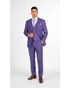 CCO Men's Outlet 3 Piece Executive Suit - Wide Peak Lapel