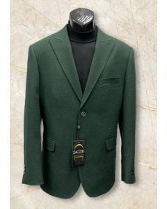 Copper Blazer Peak Lapel Sports Jacket for Men