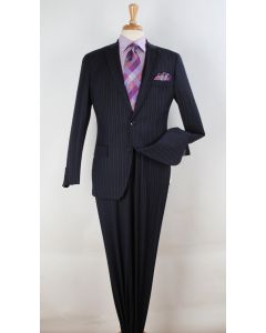 Apollo King Men's 2 Piece 100% Wool Fashion Suit - Varied Styles