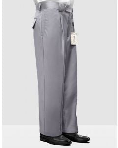 Statement Men's 100% Wool Pant - Pleated Wide Leg