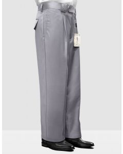 Statement Men's Outlet 100% Wool Pant - Pleated Wide Leg
