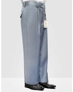 Statement Men's Outlet 100% Wool Pant - Pleated Wide Leg