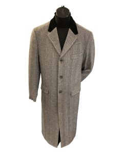 XXIOTTI Men's Outlet Full Length Top Coat - Cashmere Blend