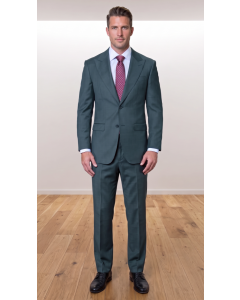 Statement Men's Outlet 2 Piece 100% Wool Modern Fit Suit - Pic Stitching