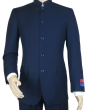 Apollo King Men's Outlet 2 Piece Nehru Style Suit - 5 Button Mandarin