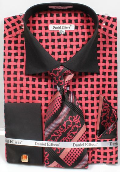 Black/Coral
