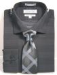 Avanti Uomo Men's Outlet Slim Fit Dress Shirt Set - Mini Dot