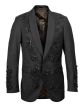 Empire Men's Luxurious Sport Coat - Bold Textured Pattern