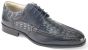 CCO Men's Leather Dress Shoe - Alligator Texture