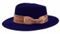 Bruno Capelo Men's Australian Wool Fedora Hat - Wide Brim