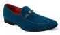 After Midnight Men's Fashion Dress Shoe - Striped Velvet