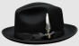 Bruno Capelo Men's 100% Australian Wool Fedora Hat - Felt Finish