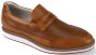 Giovanni Men's Leather Slip On Shoe - Two Tone
