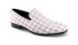Montique Men's Fashion Loafer - Sleek Plaid