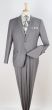 light grey Mens Suits 2 Piece Suit Notch Lapel