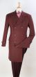 Apollo King Men's 3/4 Length Top Coat - Notch Lapel