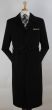 John Knight Men's Outlet Full Length Length Top Coat - Hidden Buttons