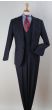 Apollo King Men's 3pc 100% Wool Fashion Suit - Flat Front Pants