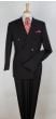 Royal Diamond Men's 2pc Double Breasted Suit - Pleated Pants
