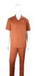 CCO Men's 2 Piece Walking Suit - Solid Vibrant Color