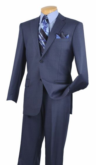 CCO Men's Outlet 2 Piece Executive Suit - Basket Weave Fabric