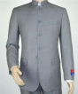 Apollo King Men's Outlet 2 Piece Nehru Style Suit - 5 Button Mandarin