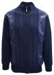 Silversilk Men's Sweater - Snake Scale Texture