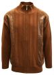 Silversilk Men's Sweater - Snake Scale Texture
