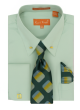 Karl Knox Men's French Cuff Shirt Set - Gradient Cubes