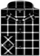 Daniel Ellissa Men's Outlet Fashion Dress Shirt - Bold Windowpane