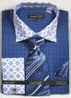 Avanti Uomo Men's Outlet French Cuff Dress Shirt Set - Varied Patterns
