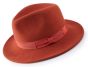 Montique Men's Fashion Wool Fedora Hat - Solid Color