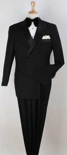 Royal Diamond Men's 2pc Fashion Tuxedo - Double Breasted