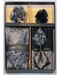 Daniel Ellissa Men's Neck Tie/Bow Tie Set - Multiple Colors