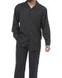 Montique Men's 2 Piece Long Sleeve Walking Suit - Bold Color