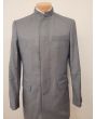 Apollo King Men's Outlet 2 Piece Nehru Style Suit - Hidden Buttons