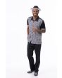 Montique Men's 2 Piece Short Sleeve Walking Suit - Checker