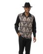 Montique Men's 2 Piece Long Sleeve Walking Suit - Print Design