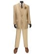 Vinci Men's 3 Piece Outlet Fashion Suit - Tone on Tone Stripe