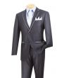 Vinci Men's 5 Piece Fashion Elegance Outlet Suit 